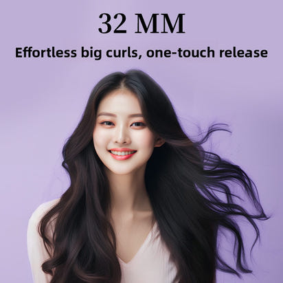 Automatic Hair Curler | One-Touch Ceramic Curling Iron 32mm