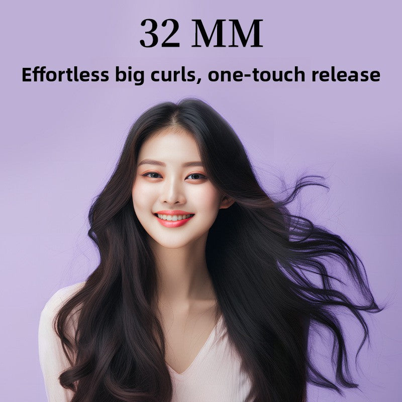 Automatic Hair Curler | One-Touch Ceramic Curling Iron 32mm
