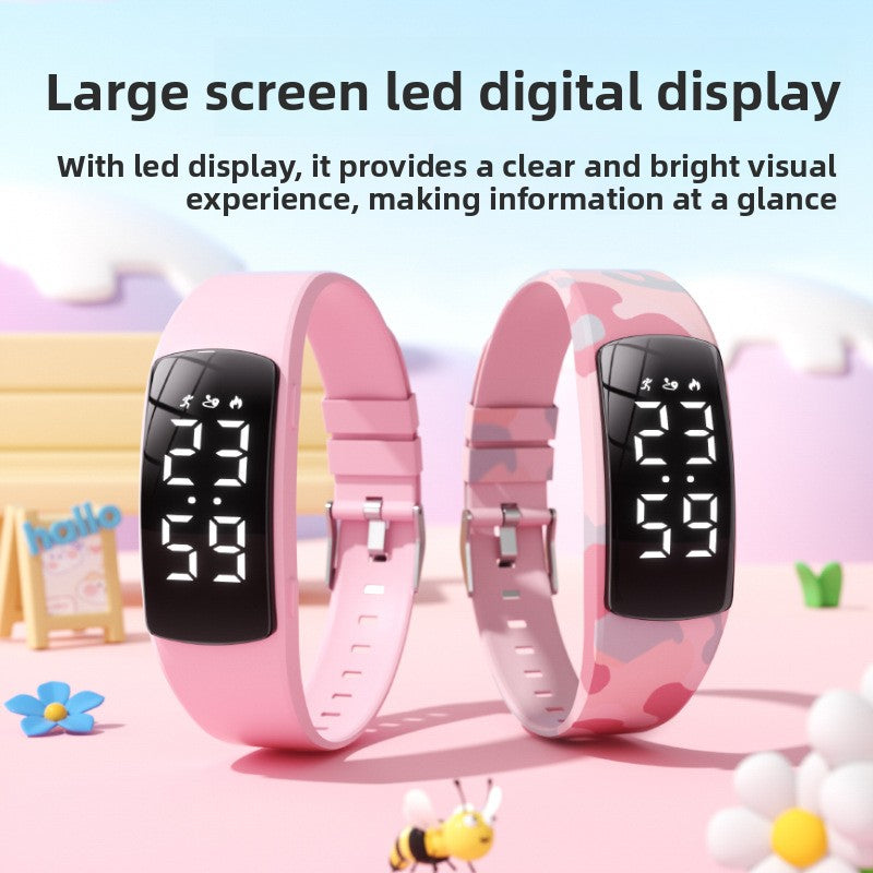 Kids Digital Sports Watch ? Waterproof & USB Rechargeable