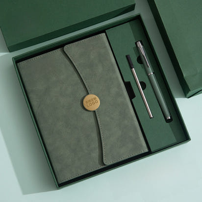 A5 Custom Imitation Leather Notebook Gift Set 2