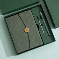 A5 Custom Imitation Leather Notebook Gift Set 2