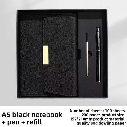 A5 Notebook Gift Set with Pen 1
