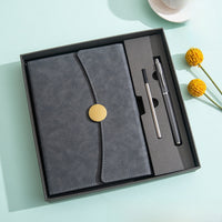 A5 Custom Imitation Leather Notebook Gift Set 2