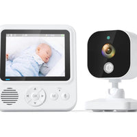 Non-WiFi Baby Monitor 2.8? Screen Night Vision Two-Way Audio VOX