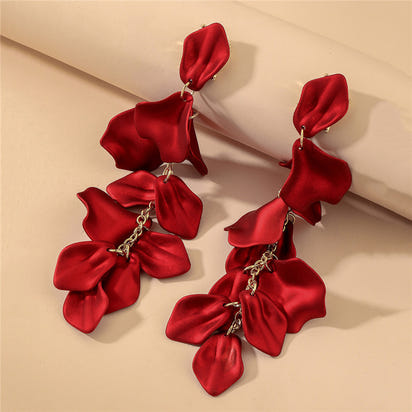 Floral earrings