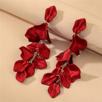 Floral earrings